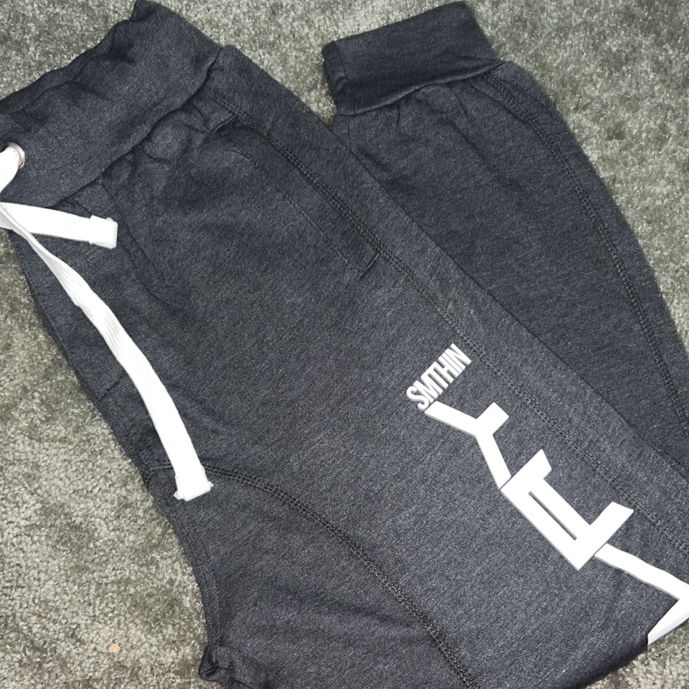 Charcoal mens joggers